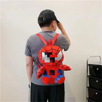 HKM-677715 Multi-Color Cartoon Plush Backpack Stuffed Toy - Soft and Huggable Variety for All Ages