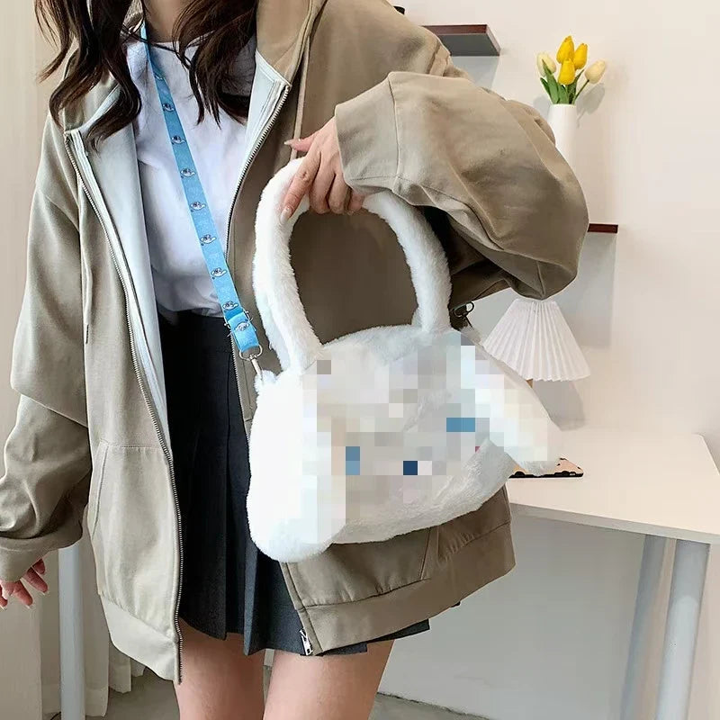 KTX-677715 Multi-Color Cartoon Plush Backpack Stuffed Toy - Soft and Huggable Variety for All Ages