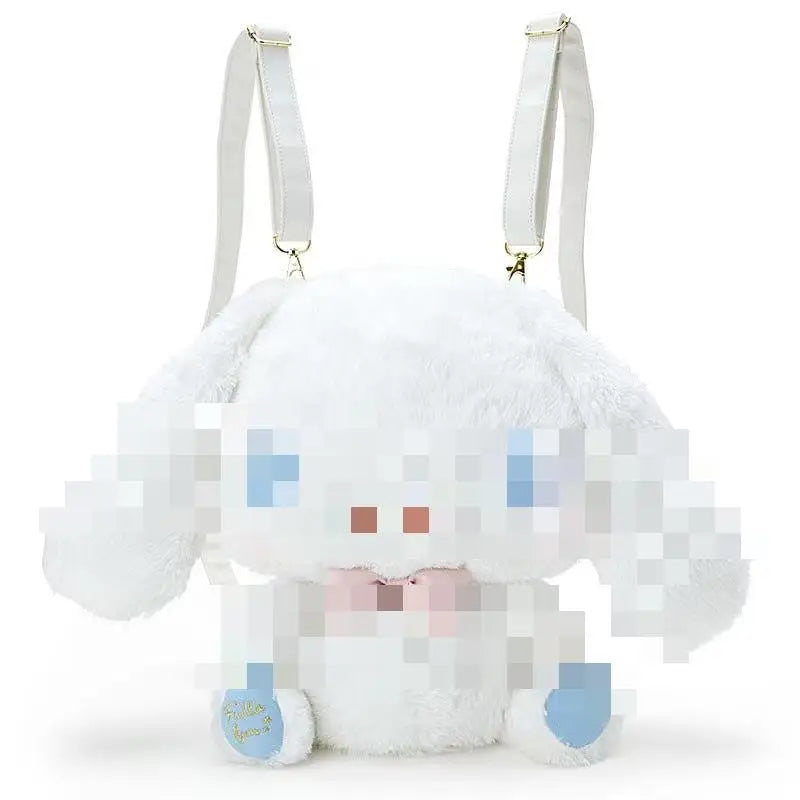 KTX-677715 Multi-Color Cartoon Plush Backpack Stuffed Toy - Soft and Huggable Variety for All Ages