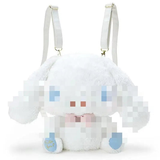 KTX-677715 Multi-Color Cartoon Plush Backpack Stuffed Toy - Soft and Huggable Variety for All Ages