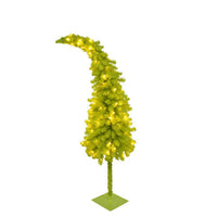 HKM-677843 5FT Hinged Artificial Fir Christmas Tree with 400 Branch Tips and 100 Warm White LED Lights
