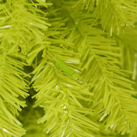 HKM-677843 5FT Hinged Artificial Fir Christmas Tree with 400 Branch Tips and 100 Warm White LED Lights