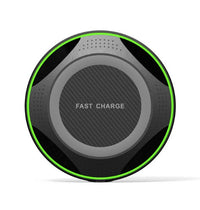 HKM-677907 Fast Wireless Charger with QI Compatibility in Black and White