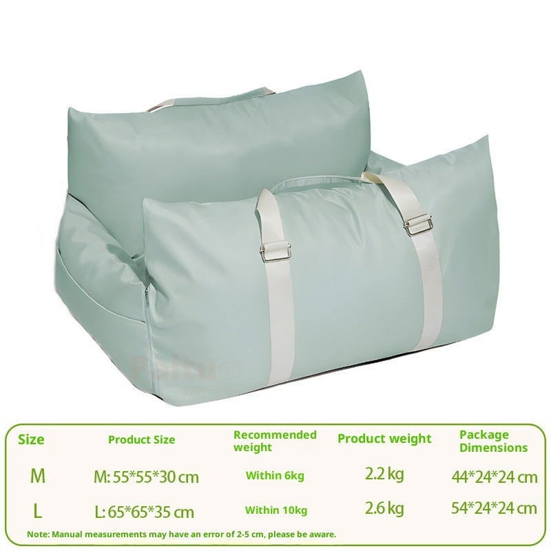 HKM-677907 Waterproof Car Kennel with Non-Slip Design and Removable Features for Pets