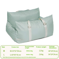 HKM-677907 Waterproof Car Kennel with Non-Slip Design and Removable Features for Pets
