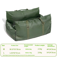 HKM-677907 Waterproof Car Kennel with Non-Slip Design and Removable Features for Pets