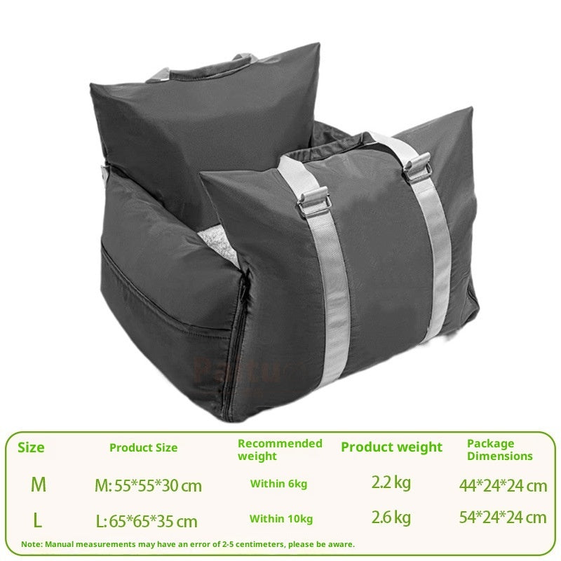 HKM-677907 Waterproof Car Kennel with Non-Slip Design and Removable Features for Pets