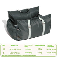 HKM-677907 Waterproof Car Kennel with Non-Slip Design and Removable Features for Pets