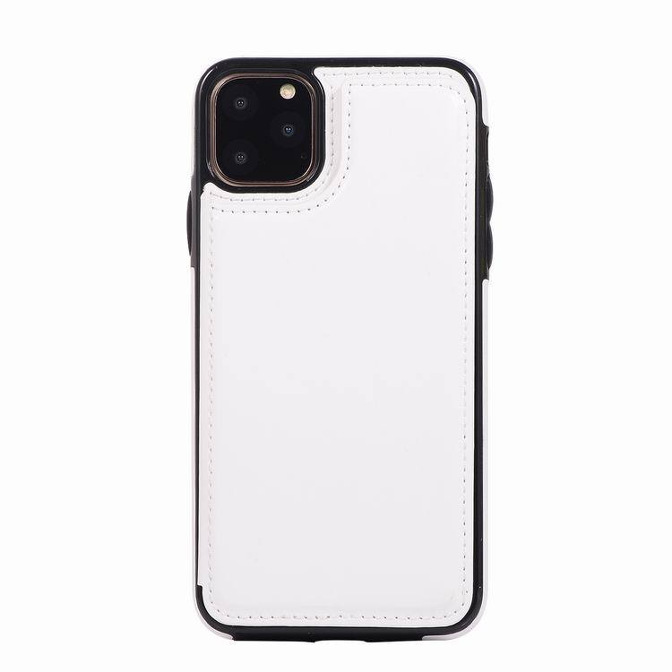 HKM-677971 Holster Card Holder with Mad Horse Pattern Back Shell for Wireless Charging and Secure Storage