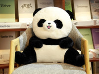 HKM-678163 Dual-Use Plush Lumbar Pillow and Hand Warmer for Car and Office, Cute Cartoon Designs