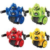 HKM-678291 Remote Control DIY Assembly Combat Robot with Sound - Interactive Dual Player Educational Toy Set