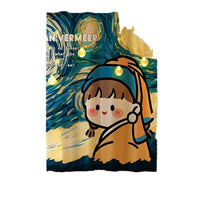 HKM-678419 Cartoon-Themed Velcro Cabinet Curtain for Children's Rooms – Multiple Sizes Available