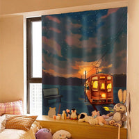 HKM-678419 Cartoon-Themed Velcro Cabinet Curtain for Children's Rooms – Multiple Sizes Available