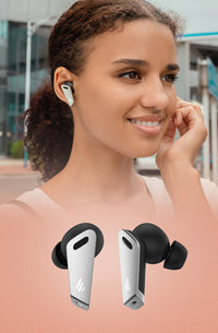 HKM-678547 Active Noise Cancelling In-Ear Bluetooth Headphones with Waterproof IPX5 Rating in Calm White