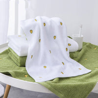 HKM-678547 Avocado Color Cotton Bath Towel, Soft & Absorbent, 70x140cm
