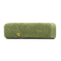 HKM-678547 Avocado Color Cotton Bath Towel, Soft & Absorbent, 70x140cm