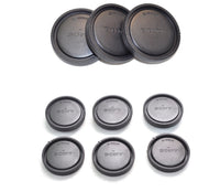 HKM-678611 Camera Lens and Body Cover for Sony NEX - Black ABS Protection Against Dust and Scratches