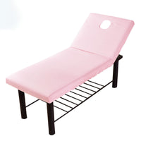 HKM-678675 Versatile Solid Color Hair Beauty Bed Cover with Multiple Color Options