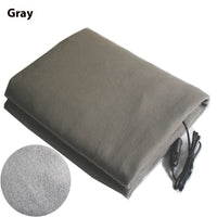 HKM-678867 12V Electric Car Blanket with Adjustable Temperature Control, Fleece Material, 100cm x 70cm