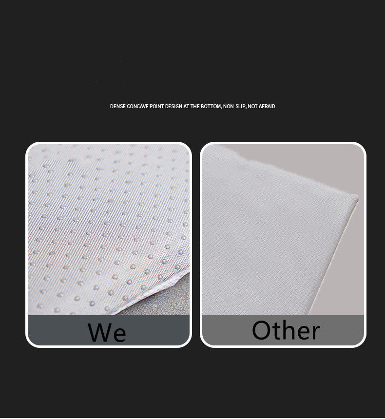 HKM-678931 Diatomite Soft Foot Pad Bathroom Mat - Absorbent, Quick Drying, Antiskid, Comfort 55x35cm