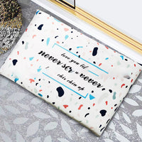 HKM-678931 Diatomite Soft Foot Pad Bathroom Mat - Absorbent, Quick Drying, Antiskid, Comfort 55x35cm