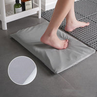 HKM-678931 Diatomite Soft Foot Pad Bathroom Mat - Absorbent, Quick Drying, Antiskid, Comfort 55x35cm