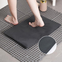 HKM-678931 Diatomite Soft Foot Pad Bathroom Mat - Absorbent, Quick Drying, Antiskid, Comfort 55x35cm