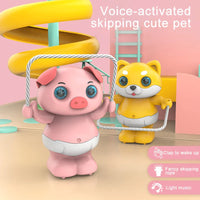 HKM-679123 Dancing Somersault Pig Toy with Music and Lights for Children Ages 2-4