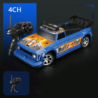 HKM-679443 Drift Flash Remote Control Sports Car Toy for Kids, 1/16 Scale, Electric Powered, Indoor-Outdoor Fun