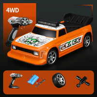 HKM-679443 Drift Flash Remote Control Sports Car Toy for Kids, 1/16 Scale, Electric Powered, Indoor-Outdoor Fun