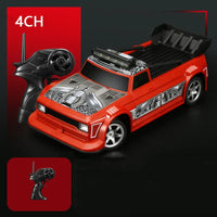 HKM-679443 Drift Flash Remote Control Sports Car Toy for Kids, 1/16 Scale, Electric Powered, Indoor-Outdoor Fun