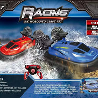 HKM-680019 1/14 Scale Amphibious Remote Control Hovercraft for Indoor and Outdoor Fun