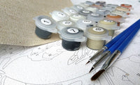 HKM-680019 Paint by Numbers DIY Kit for Creative Relaxation and Home Decor