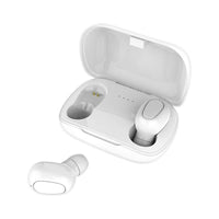 HKM-680083 Bluetooth 5.0 Sports Mini In-Ear Headphones with 8mm Copper Ring Speakers and 120H Standby Time