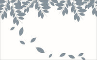 HKM-680083 Retro Style Blue Elk Cotton and Linen Pillowcase - Square 45x45cm and Waist 30x50cm