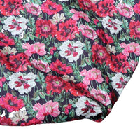 HKM-680339 Romantic Saffron Floral Cotton Twill Fabric - 1M x 1.45M
