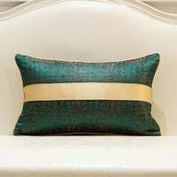 HKM-680403 Modern Luxury Geometric Jacquard Pillow Cushion Cover - Available in Multiple Sizes and Unique Designs