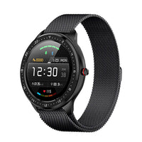 HKM-680531 Smart Touch Screen Bracelet for Heart Rate & Blood Pressure Monitoring - Compatible with Android & iOS