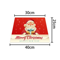 HKM-680787 Christmas Tree Skirt in Non-Woven Fabric - 40x25cm, Various Colors