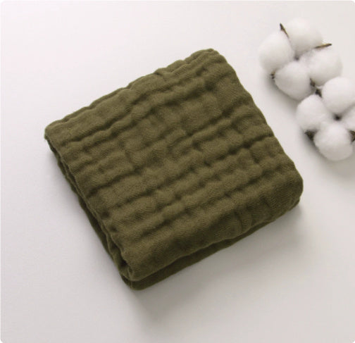 HKM-681171 Soft Pure Cotton Newborn & Toddler Towels in Various Colors