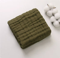 HKM-681171 Soft Pure Cotton Newborn & Toddler Towels in Various Colors