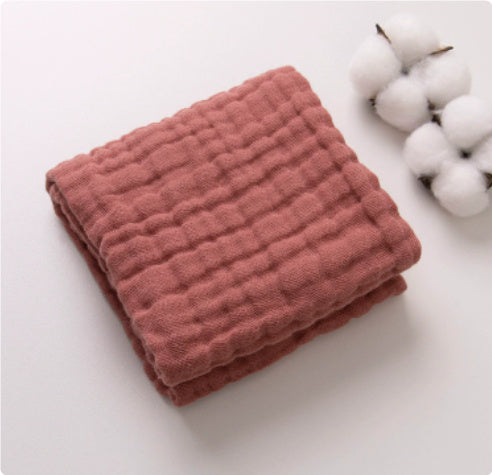 HKM-681171 Soft Pure Cotton Newborn & Toddler Towels in Various Colors