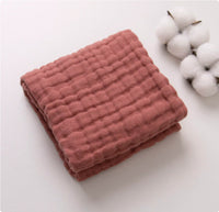 HKM-681171 Soft Pure Cotton Newborn & Toddler Towels in Various Colors