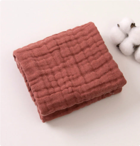 HKM-681171 Soft Pure Cotton Newborn & Toddler Towels in Various Colors
