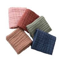 HKM-681171 Soft Pure Cotton Newborn & Toddler Towels in Various Colors