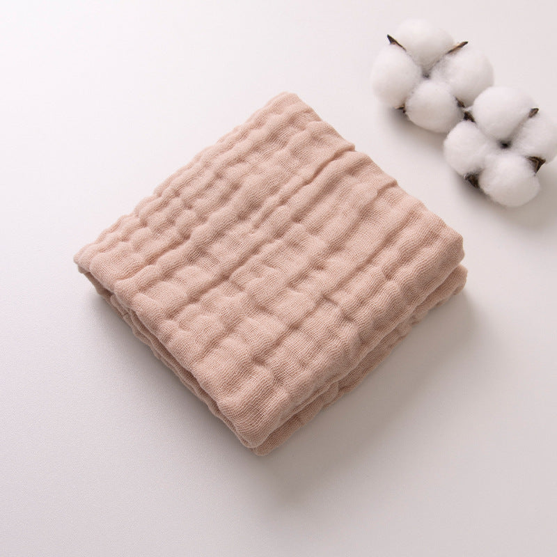 HKM-681171 Soft Pure Cotton Newborn & Toddler Towels in Various Colors