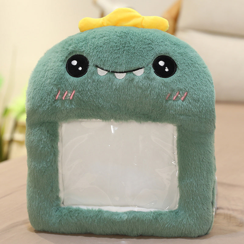 HKM-681299 Cartoon Plush Winter Hand Warmer Pillow - Cozy Individual Cushion 40x33cm