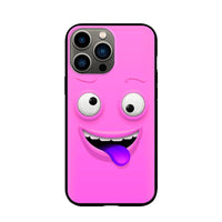HKM-681427 Funny Cartoon Eyes TPU Mobile Phone Case for iPhone Models