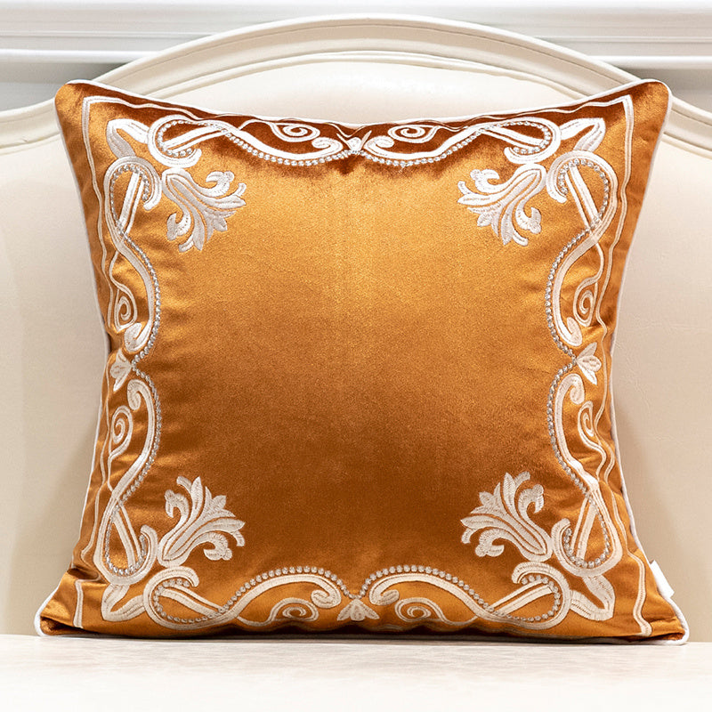 HKM-681555 Geometric Pattern Flannel Cushion Cover with PP Cotton Filling for Home Decor