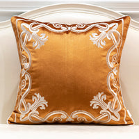 HKM-681555 Geometric Pattern Flannel Cushion Cover with PP Cotton Filling for Home Decor